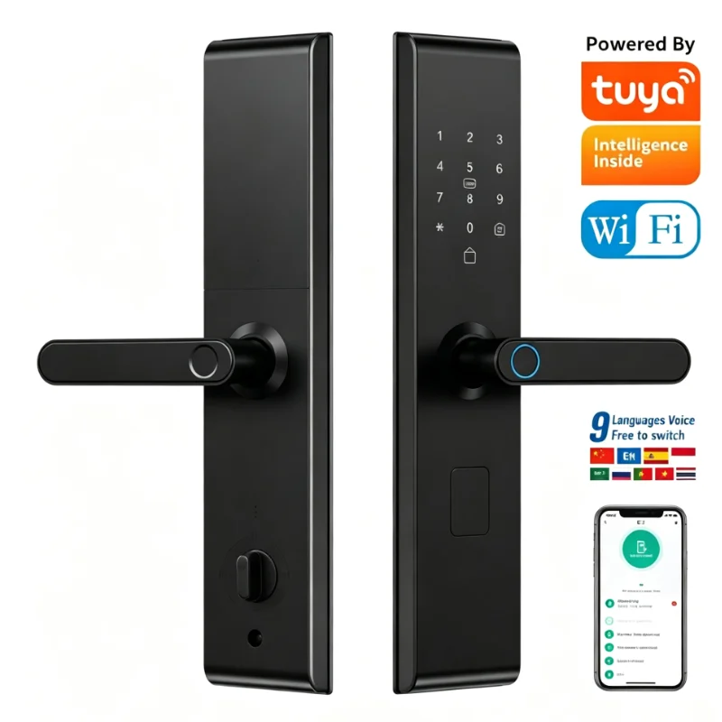 Smart Door Lock Wifi - Inteligentny elektroniczny zamek do drzwi Tuya
