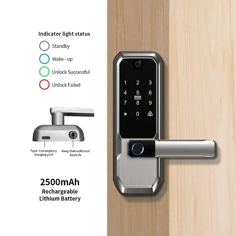Inteligentny zamek do drzwi Tu – Smart Door Lock Wifi recenzja i cena
