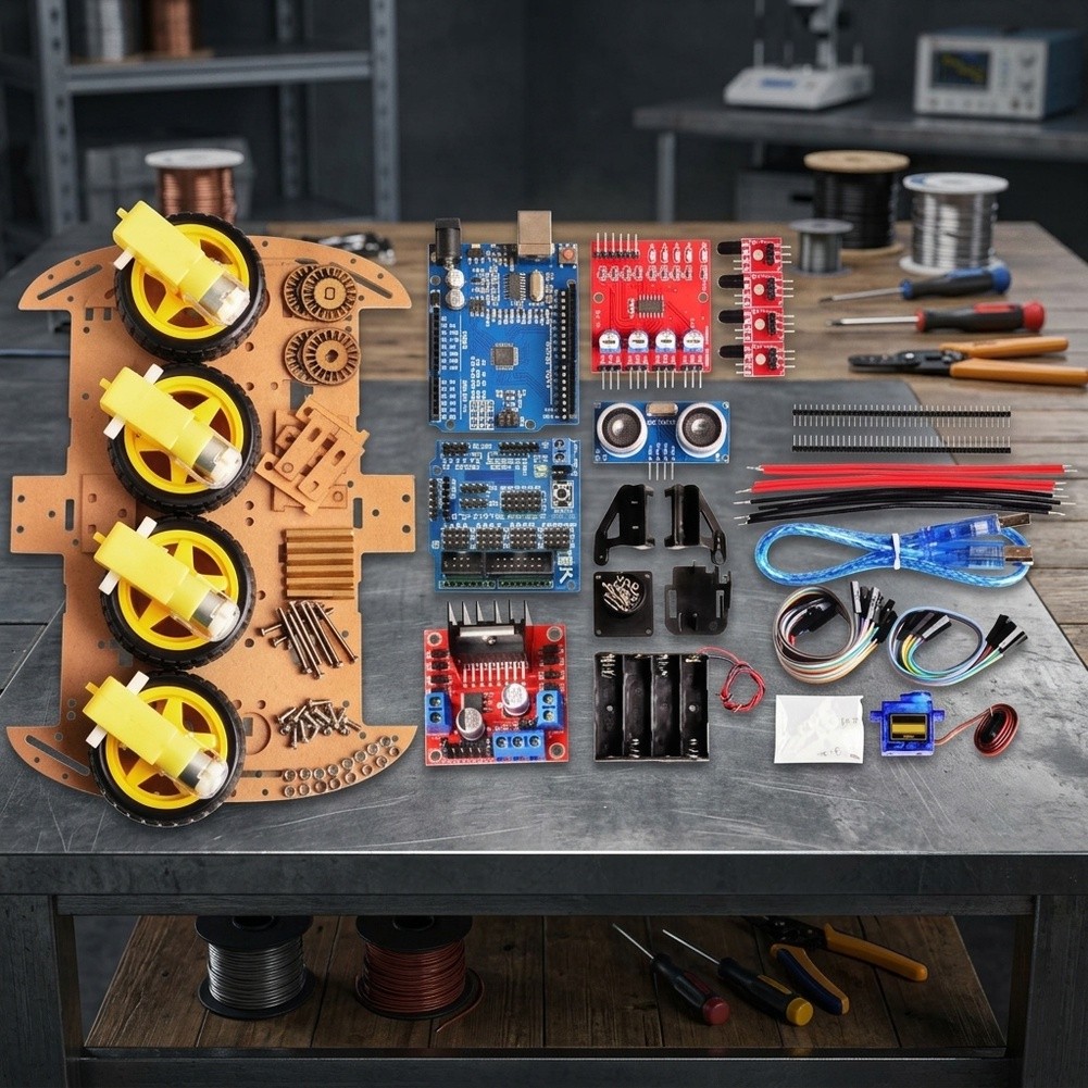 Zestaw podwozia robota edukacy – Sensor Kit Arduino recenzja i cena