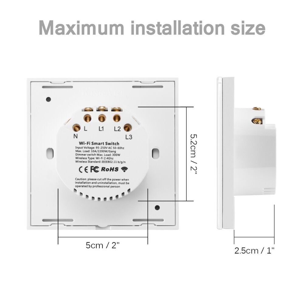 Inteligentny przełącznik WiFi, – Smart Light Switch Wifi recenzja i cena