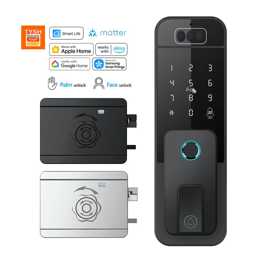 TYSH Matter Tuya Inteligentny  – Smart Door Lock Wifi recenzja i cena