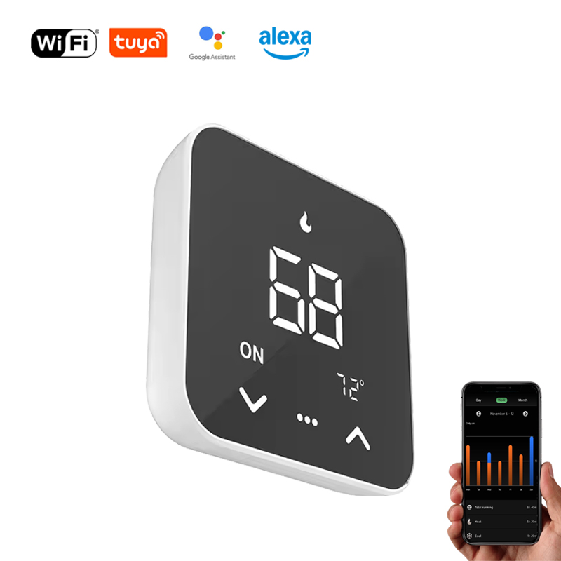 Nowy inteligentny termostat Wi – Wifi Thermostat recenzja i cena