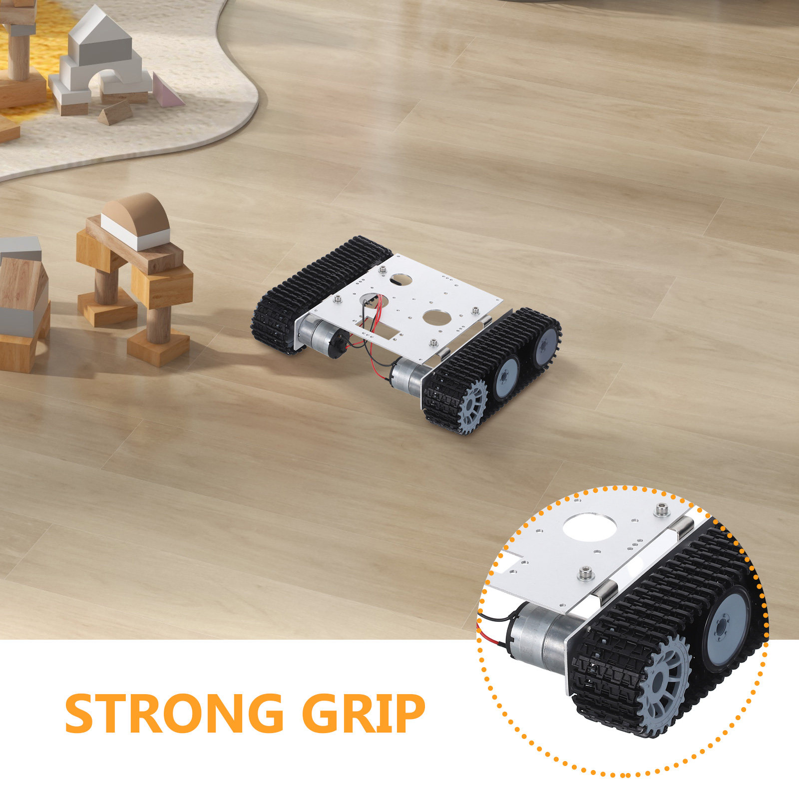 Metalowy zestaw do budowy podw – Stem Robotics Kit recenzja i cena