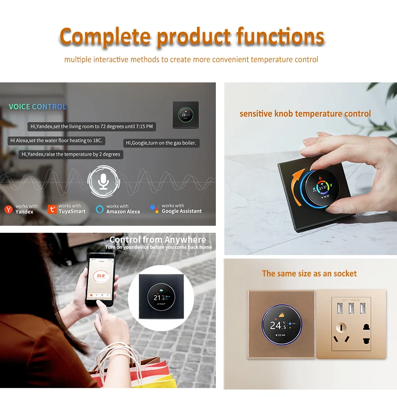 W magazynie: Termostat Tuya z  – Wifi Thermostat recenzja i cena