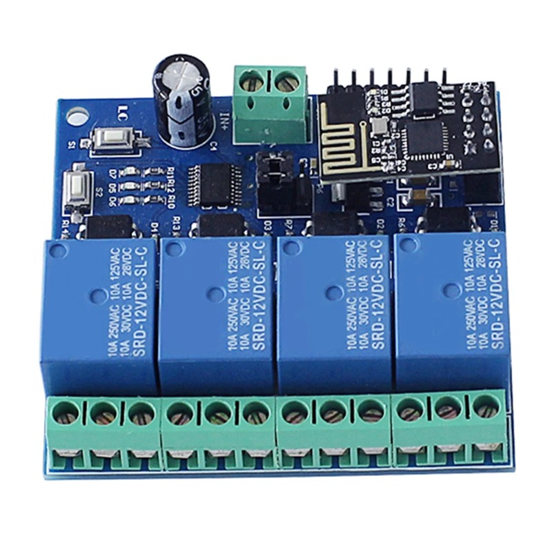 Moduł przekaźnikowy WiFi ESP82 – Esp8266 Relay Module recenzja i cena